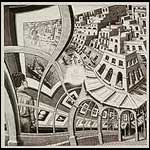 M.C. Escher Print Gallery 1956 Coll. NGA, Washington, DC