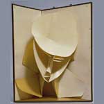 Naum Gabo Head of a Woman. c1917-20 (after a work of 1916) Coll. MoMA, NY